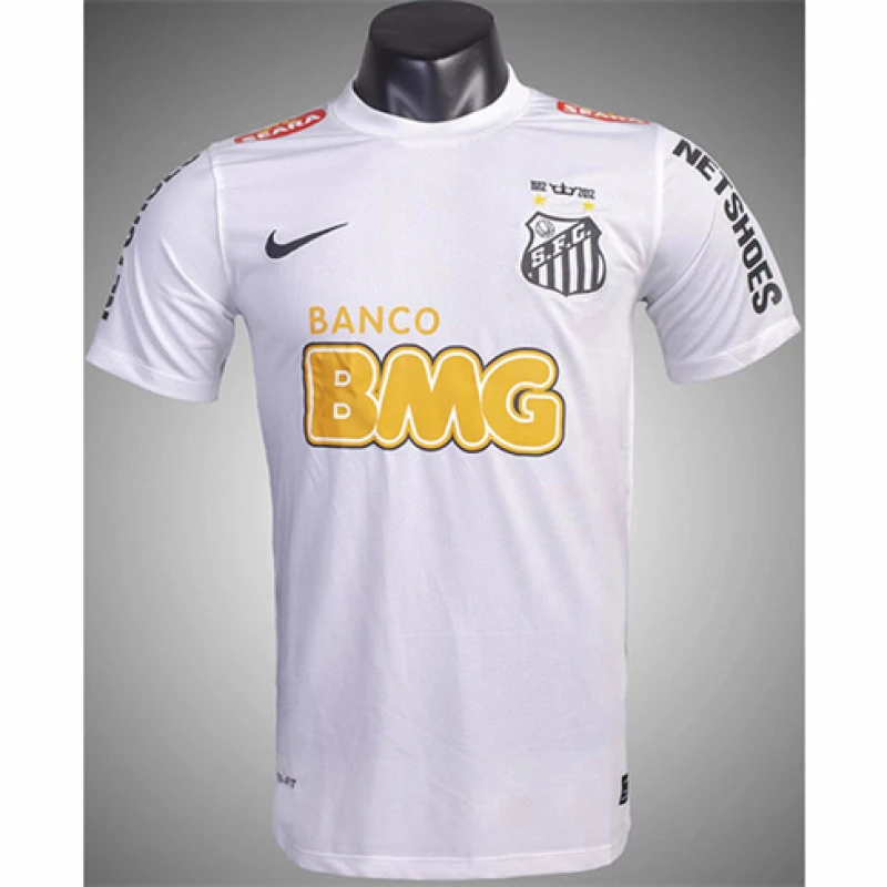 Santos 2011/12 Retro Heimtrikot - Weiß