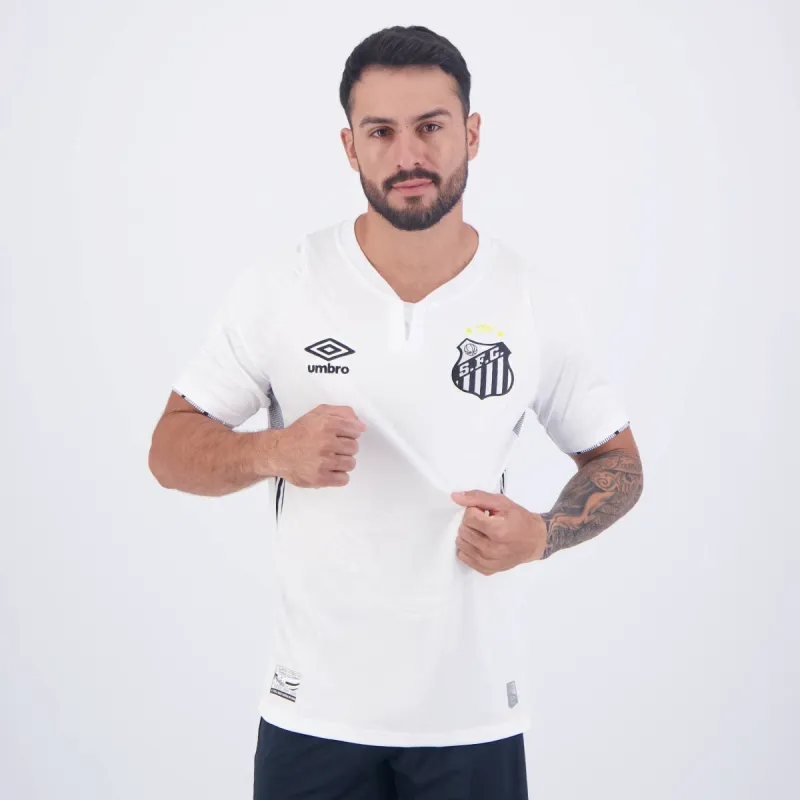 Maillot domicile de Santos 2024/25 - Blanc