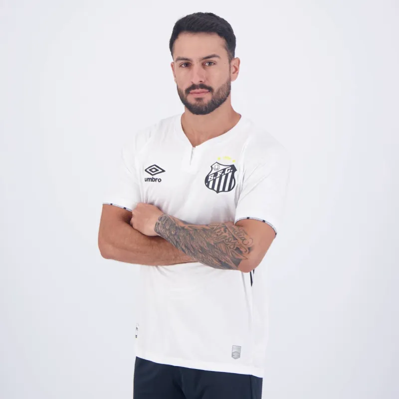 Maillot domicile de Santos 2024/25 - Blanc