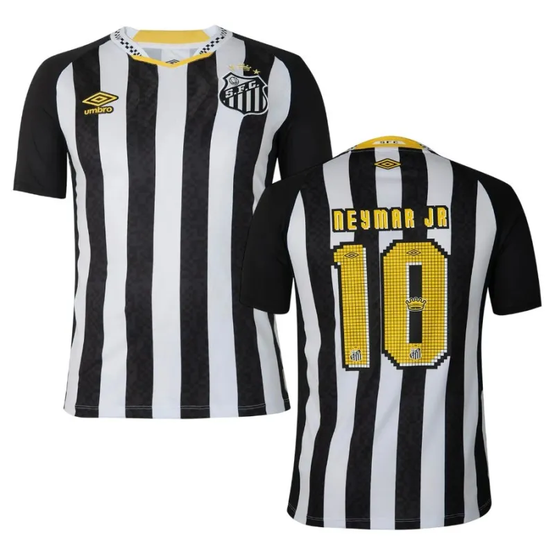 Santos NEYMAR 2025/26 Away Jersey - Black
