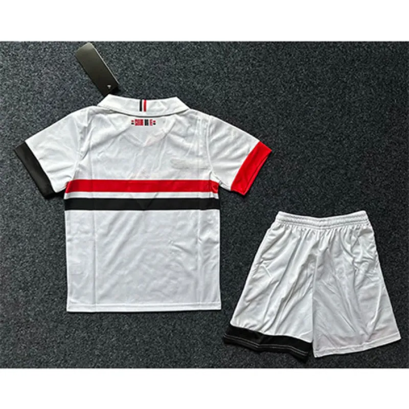 São Paulo 2024/25 Children's Home Jersey - White