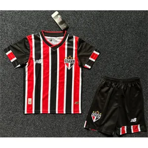 São Paulo 2024/25 Children's Away Jersey - Red