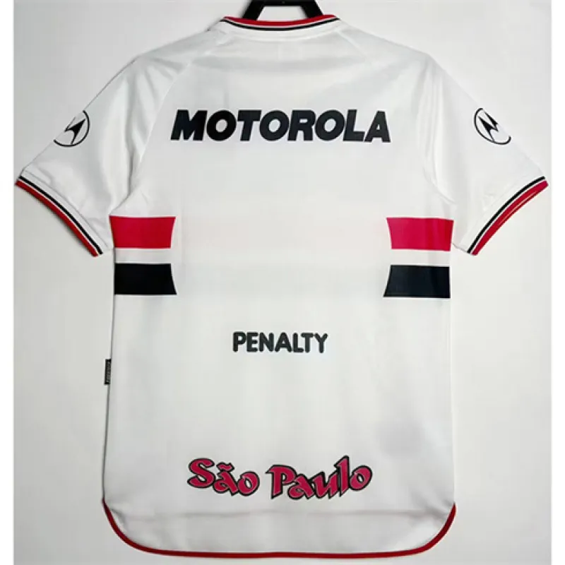 São Paulo 2000 Retro Home Jersey A - White