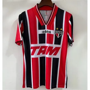 São Paulo 1996 Retro Away Jersey - Red