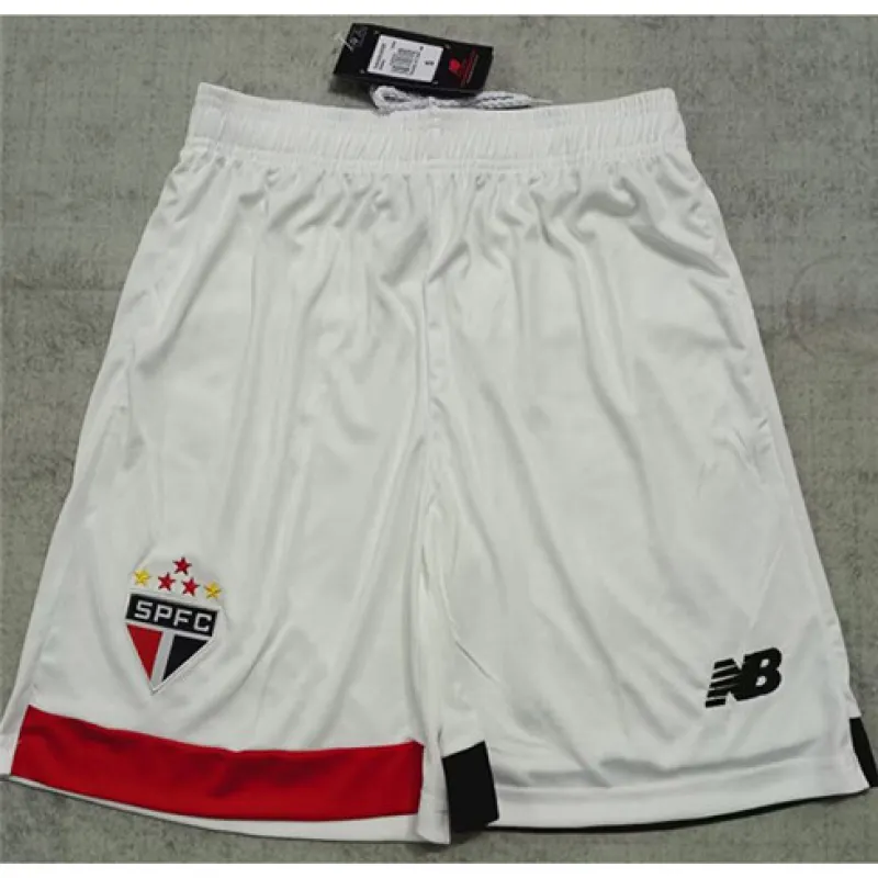São Paulo 2024/25 Home Shorts - White