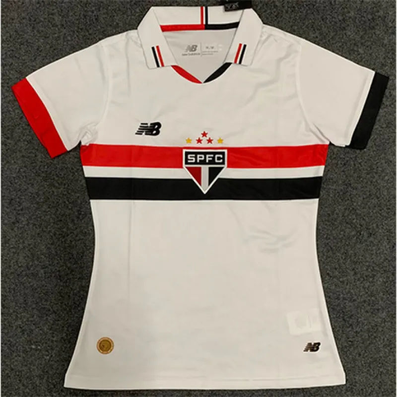 São Paulo 2024/25 Home Women's Jersey - White