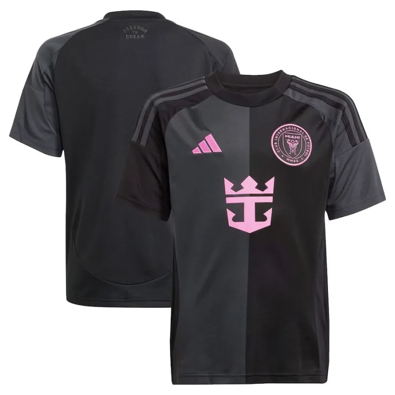 Inter Miami 2025/26 Maglia per bambini - Fuori casa - Nero