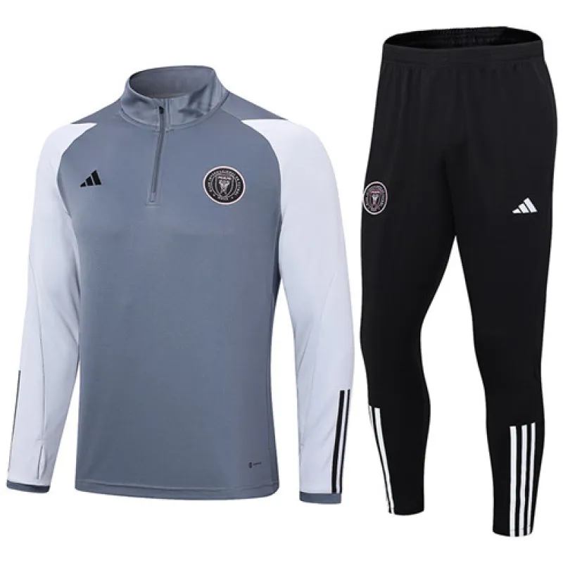 Inter Miami CF 2023/24 Kids' Sports Jacket - Gray