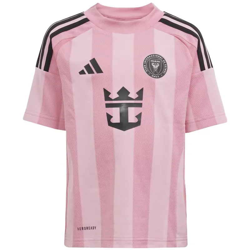 Lionel Messi's Inter Miami 2025/26 Home Children's Jersey Set - Pink