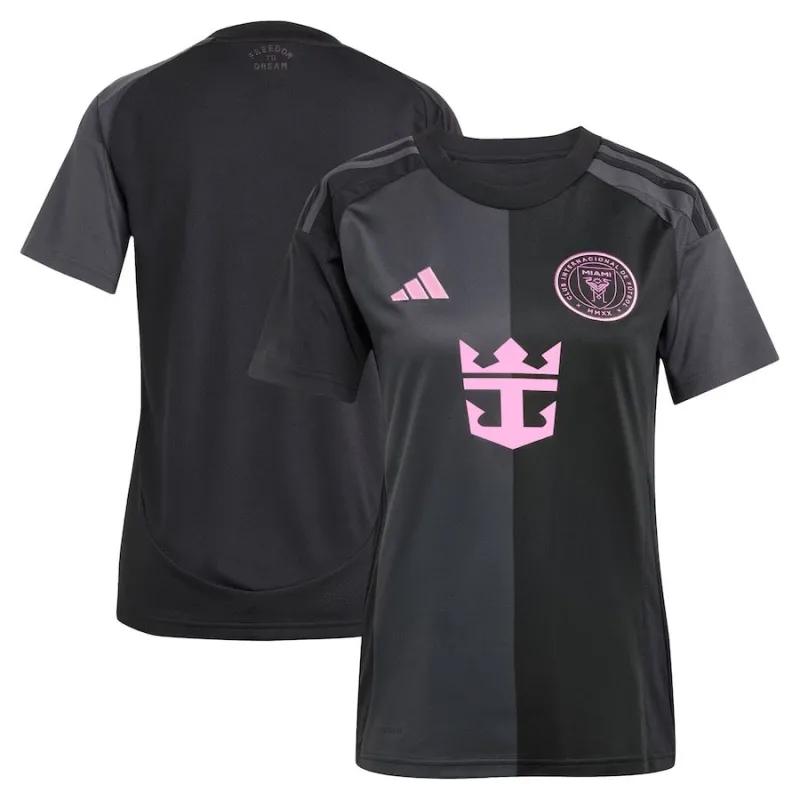 Inter Miami 2025/26 Away Women's Jersey - Black