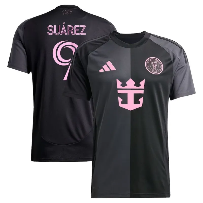 Luis Suárez' Inter Miami 2025/26 Auswärts-Trikot - Schwarz