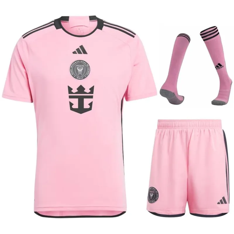 Inter Miami 2024/25 Kit bambini - Casa - Rosa