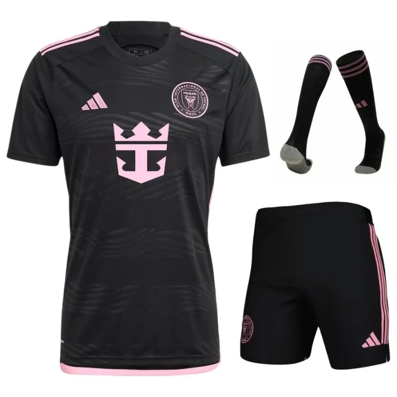Inter Miami 2024/25 Kit bambini - Fuori casa - Nero
