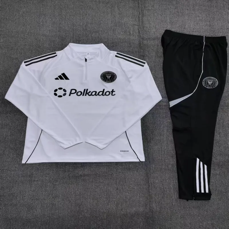 Inter Miami 2025/26 Kids Sports Set White