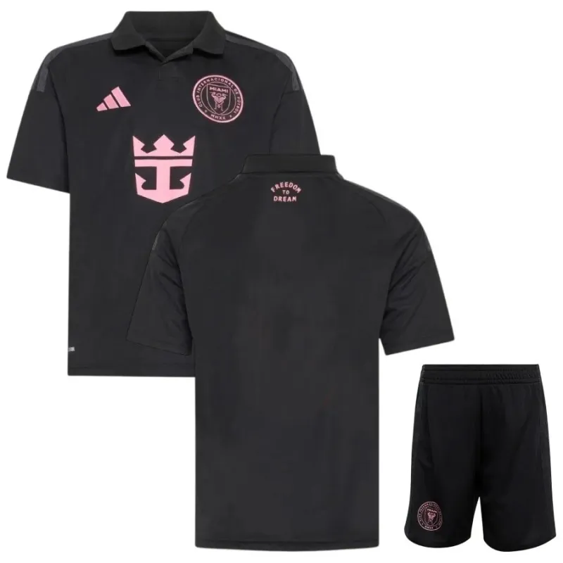 Completo Away Bambini Inter Miami 2026/27 Nero