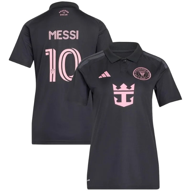 Maillot Femme Extérieur Inter Miami MESSI 2026/27 Noir