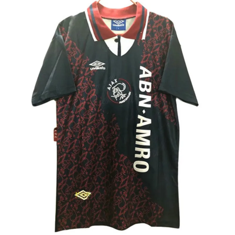 Ajax 1996/97 Retro Jersey - Black