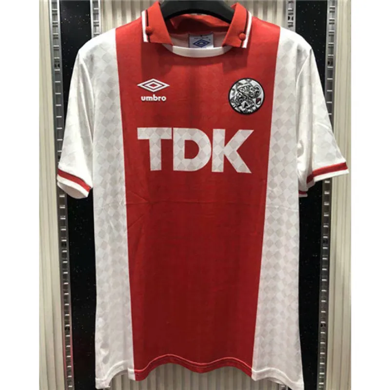Ajax 1990-92 Retro Jersey - Red