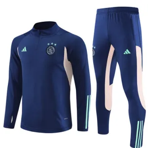 Abbigliamento sportivo per bambini di Ajax 2023/24 - Blu marinaio