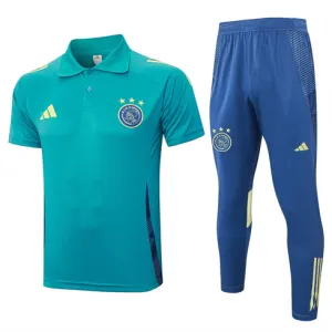 Ajax 2024/25 Polo Shirt + Trousers - Blue