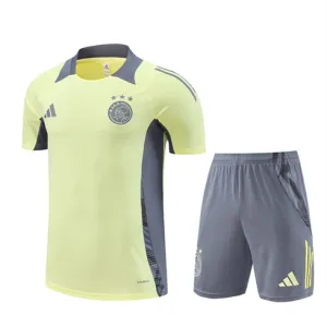 Costume di addestramento per bambini di Ajax 2024/25 + Shorts - Giallo chiaro