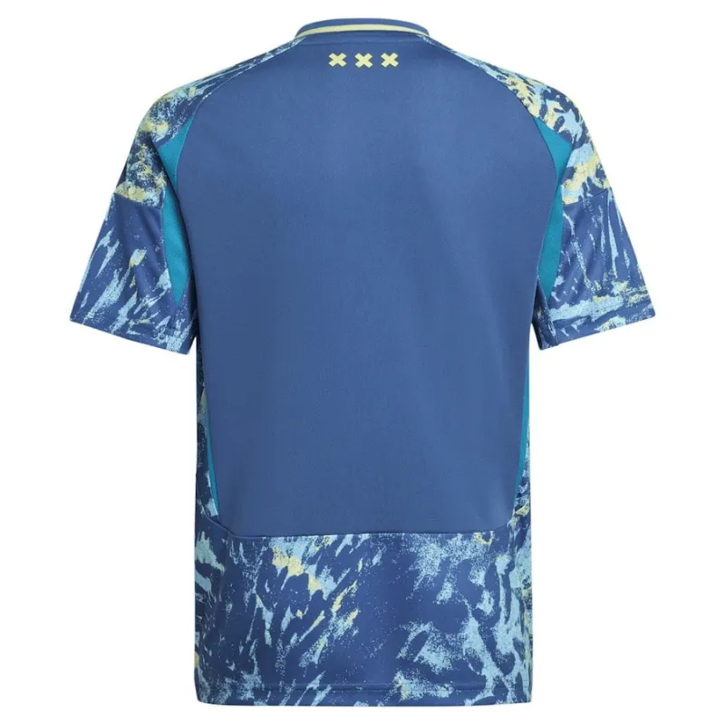 Ajax 2024/25 Away Kids' Jersey Set - Blue
