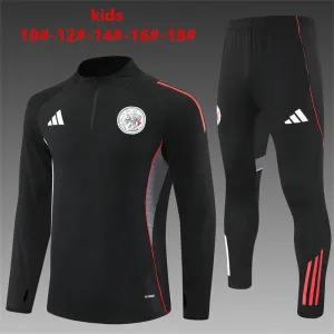 Ajax 2025/26 Set Sportivo Bambino Nero