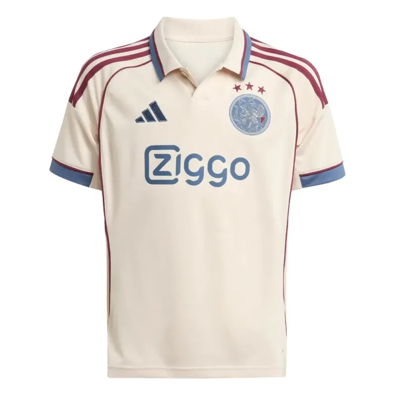 Ajax 2025/26 Third Kids' Jersey - Beige