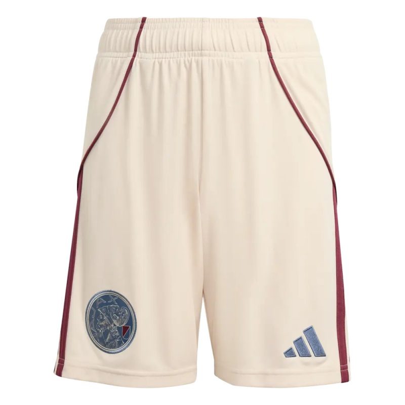 Pantaloncini terza dell'Ajax 2025/26 - Beige