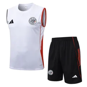 Set pantaloncini e canotta Ajax 2025/26 - Bianco