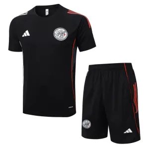 Maglia da allenamento + pantaloncini Ajax 2025/26 - Nera