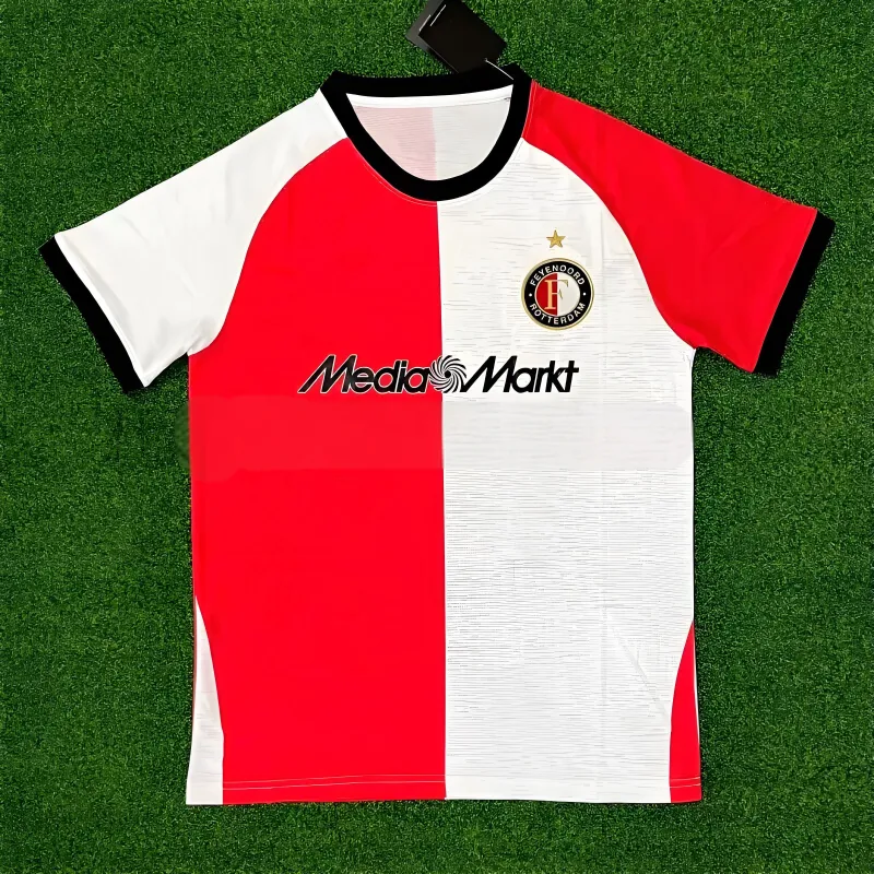 Feyenoord 2024/25 Maglia Casa - Bianca