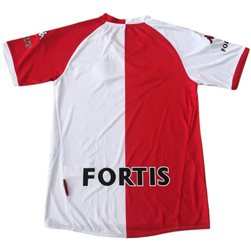 Maillot rétro domicile de Feyenoord 2008 - Rouge et Blanc