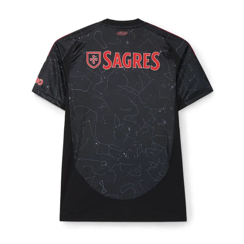The 2024/25 away jersey of Benfica - Player - Black
