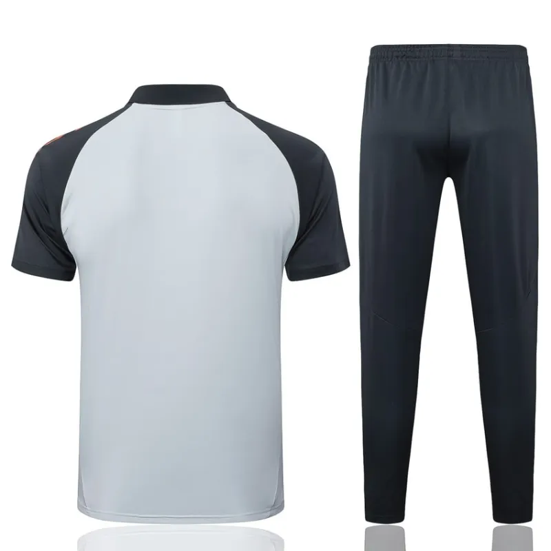 Benfica 2024/25 Polo Training Shirt + Pants - White
