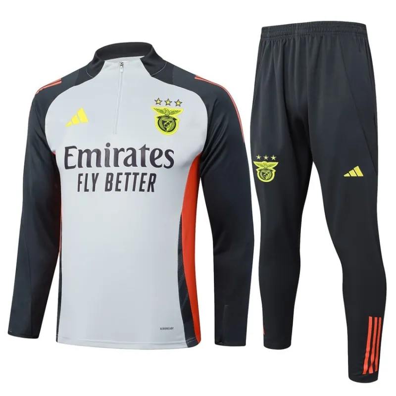 Benfica 2024/25 Sportbekleidung + Hosen - Weiß