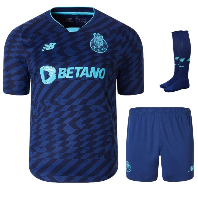 FC Porto 2024/25 Third Kids Jersey Set - Blue