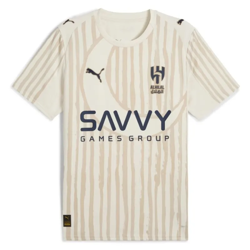 Al Hilal 2025 Club World Cup Kids' Away Jersey - Beige