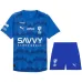 Maglia di casa bambini + short dell’Al Hilal 2025/26 - Blu