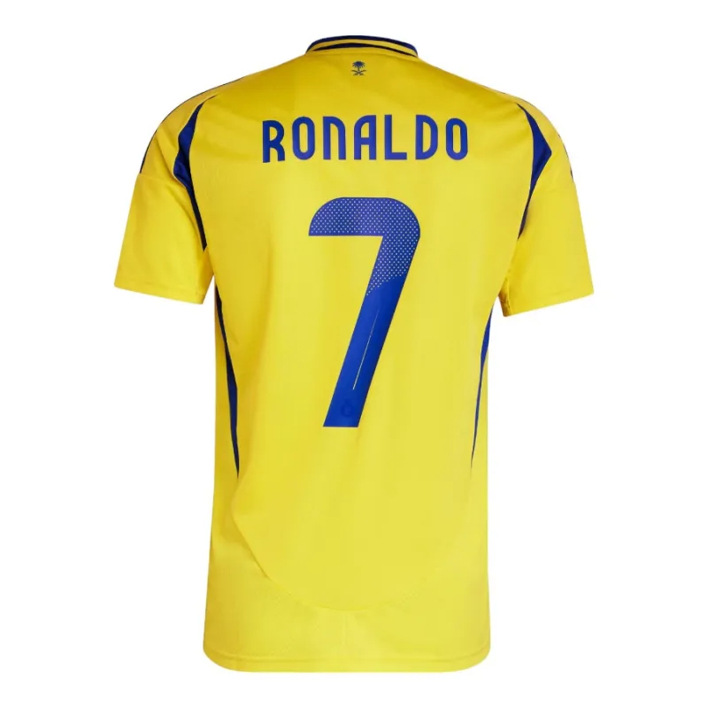 Al - Nassr 2024/25 Home Kids' Jersey Set with Ronaldo - Yellow