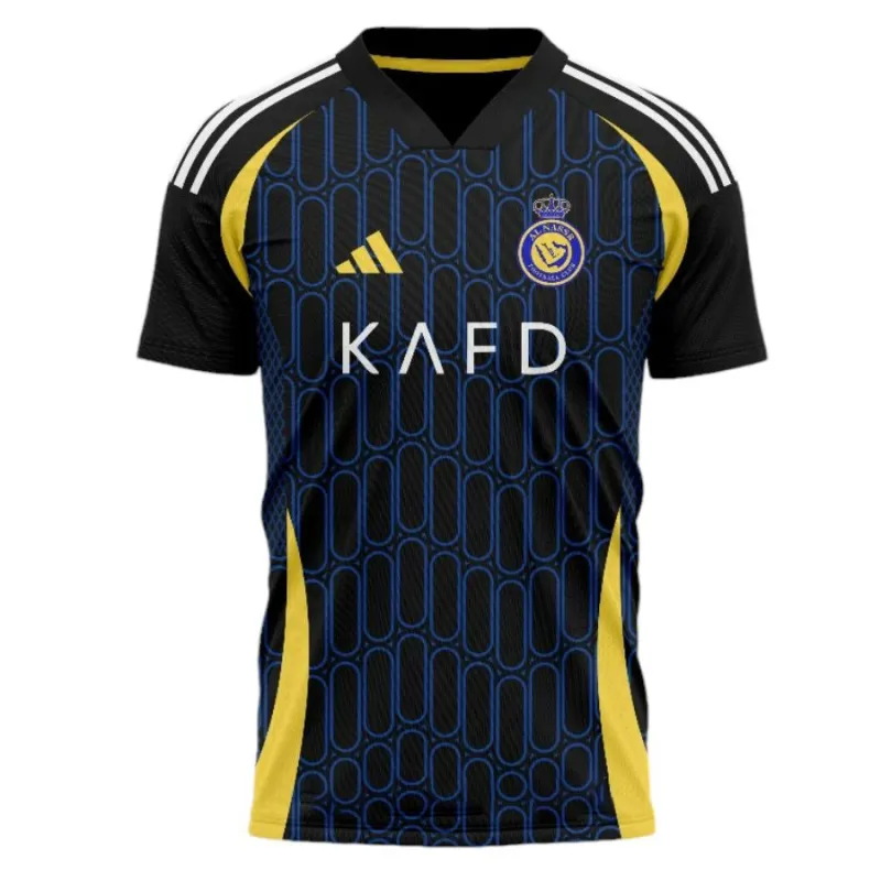 Al - Nassr 2024/25 Away Player Version Jersey - Black