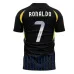 Ronaldo Al Nassr 2024/25 Away 7 Kids Jersey - Black