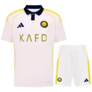 Al-Nassr 2025/26 Third Kids' Kit - Pink