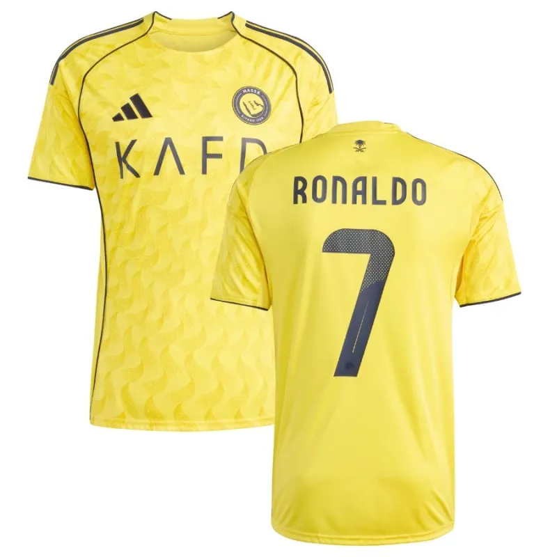 Al Nassr RONALDO 2025/26 Heimtrikot - Gelb