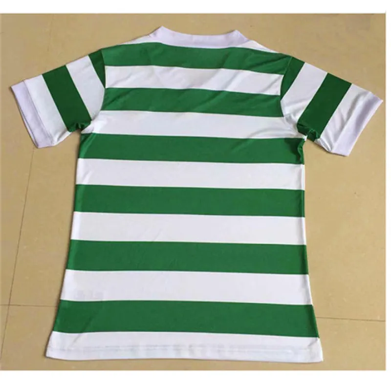 Celtic 1980 Home Retro Jersey - White/Green