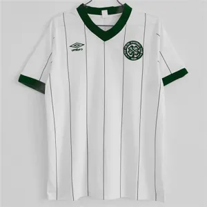 Maillot retro d'extérieur de Celtic 1984-86 - Blanc