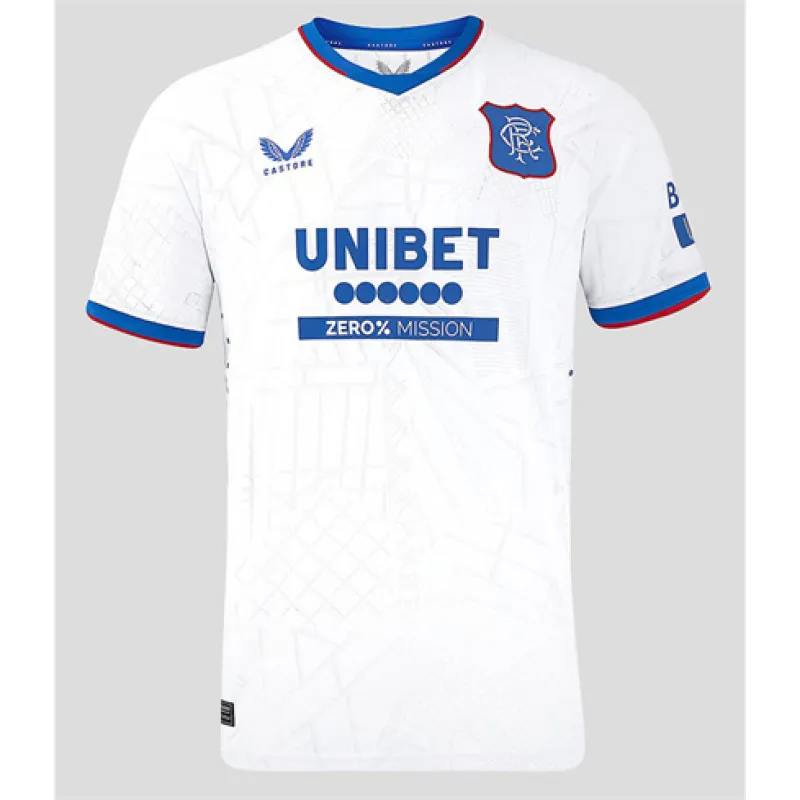 Rangers 2024/25 Auswärts Trikot - Weiß