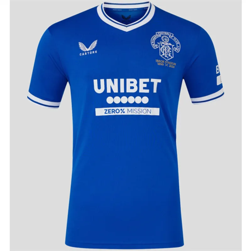 Maillot du 125e anniversaire des Rangers 2024/25 - Bleu