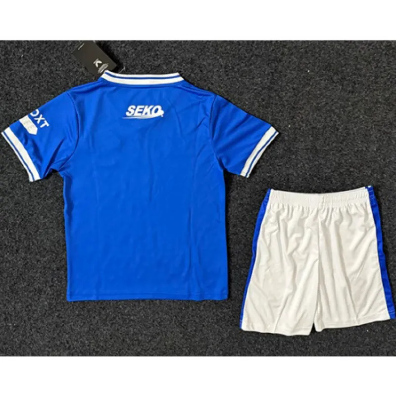 Maillot commémoratif pour enfants des Rangers 2024/25 - Bleu