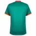 Le maillot domicile de l'équipe nationale du Cameroun pour la Coupe du monde 2022, vert.